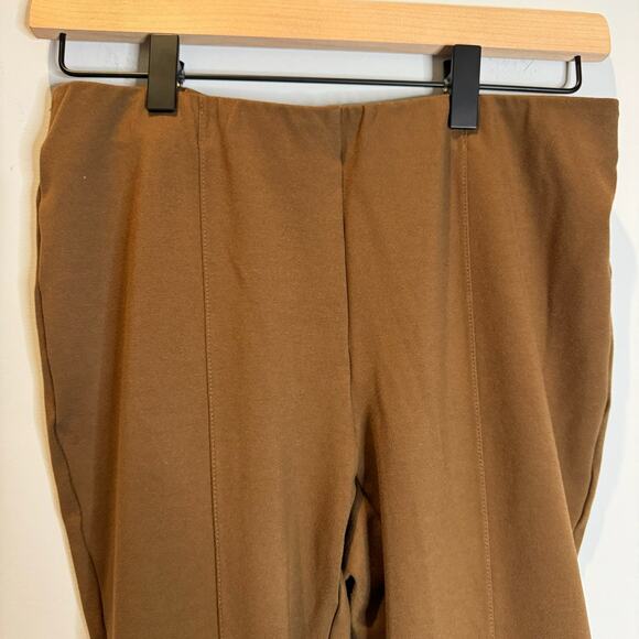 J. Jill Pants Women's Size Small Brown Ponte Leggings Pull On High Rise - Picture 2 of 9